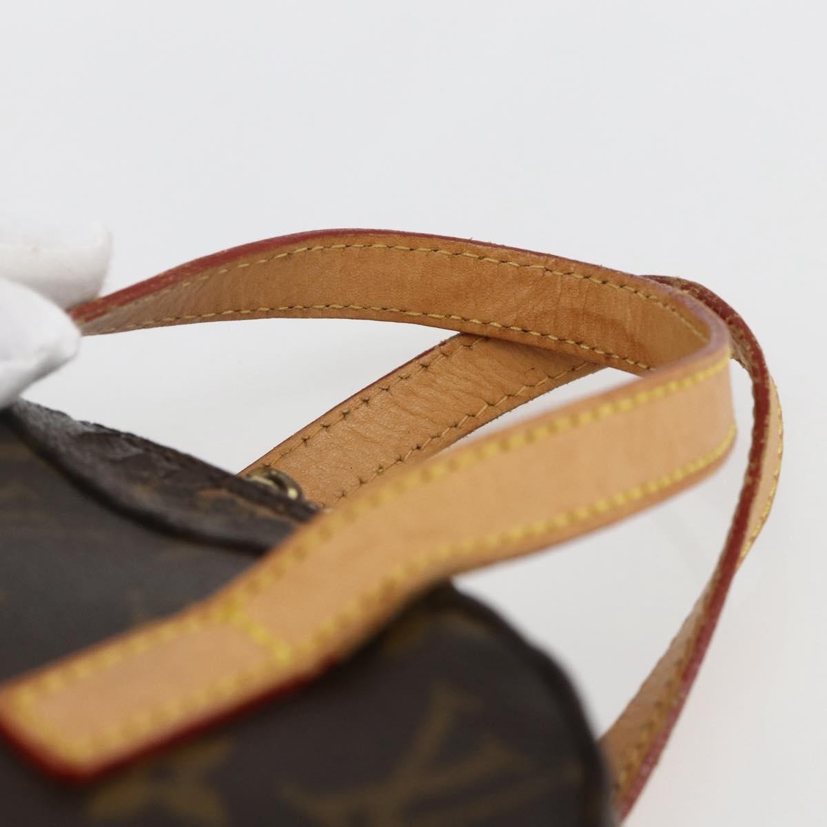 Louis Vuitton LOUIS VUITTON Monogram Spontini Hand Bag M47500 LV Authentic 165090
