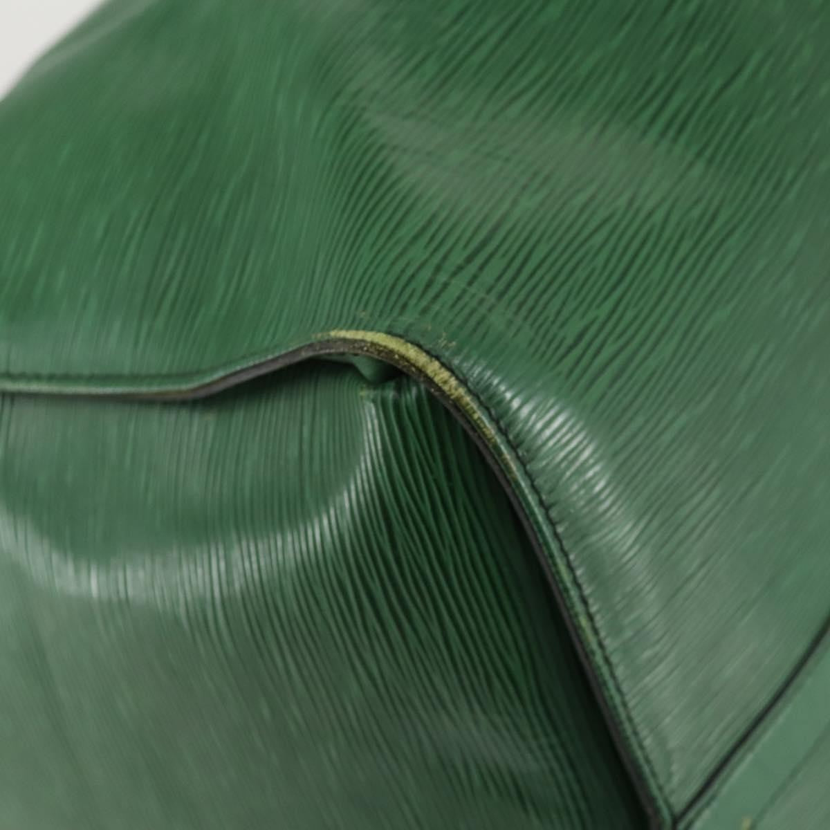 Louis Vuitton LOUIS VUITTON Epi Keepall 55 Boston Bag Green M42954 LV Authentic 158013