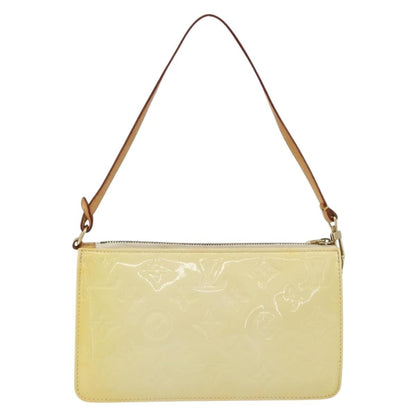 Louis Vuitton LOUIS VUITTON Monogram Vernis Lexington Pouch Beige M91010 LV Authentic mr2421 Bag
