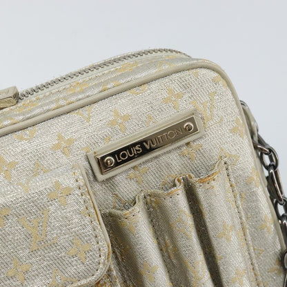 Louis Vuitton LOUIS VUITTON Monogram Shine McKenna Shoulder Bag Gold M92363 LV Authentic hk3048