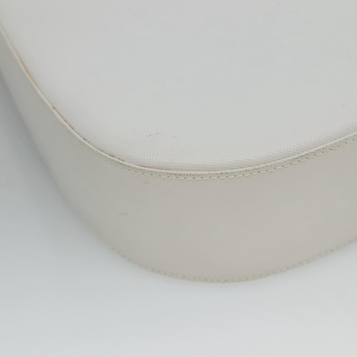 Salvatore Ferragamo Salvatore Ferragamo Shoulder Bag Leather White Authentic bs23066