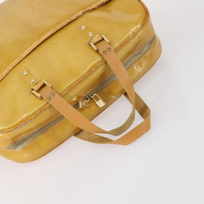 Louis Vuitton LOUIS VUITTON Monogram Vernis Tote Bag 2 Set Beige LV Authentic 144959