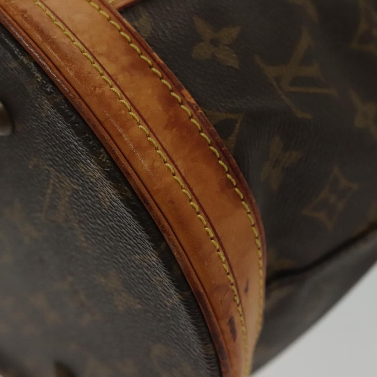 Louis Vuitton LOUIS VUITTON Monogram Bucket GM Shoulder Bag M42236 LV Authentic 138021