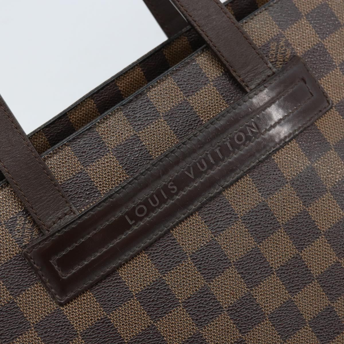 Louis Vuitton LOUIS VUITTON Damier Ebene Parioli PM Tote Bag N51123 LV Authentic bs33389