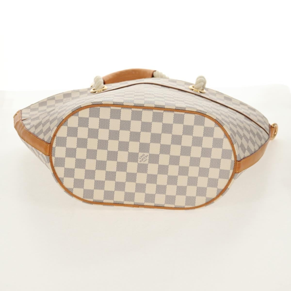 Louis Vuitton LOUIS VUITTON Damier Azur Pombronn PM Shoulder Bag N48057 LV Authentic 140201V