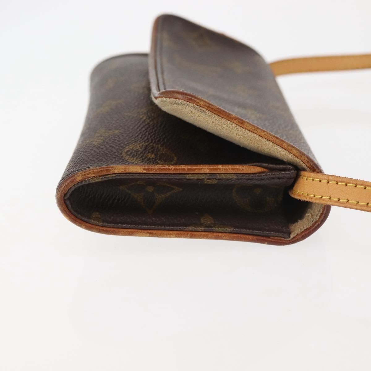 Louis Vuitton LOUIS VUITTON Monogram Pochette Twin PM Shoulder Bag M51854 LV Authentic gh816