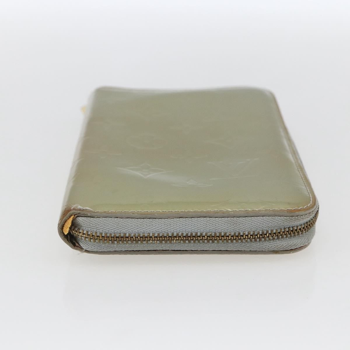 Louis Vuitton LOUIS VUITTON Monogram Vernis Eldridge Long Wallet Gris M91158 LV Authentic 168202 Bag