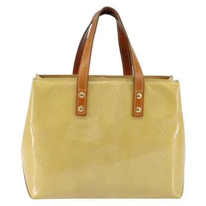 Louis Vuitton LOUIS VUITTON Monogram Vernis Reade PM Hand Bag Beige M91334 LV Authentic ep10940