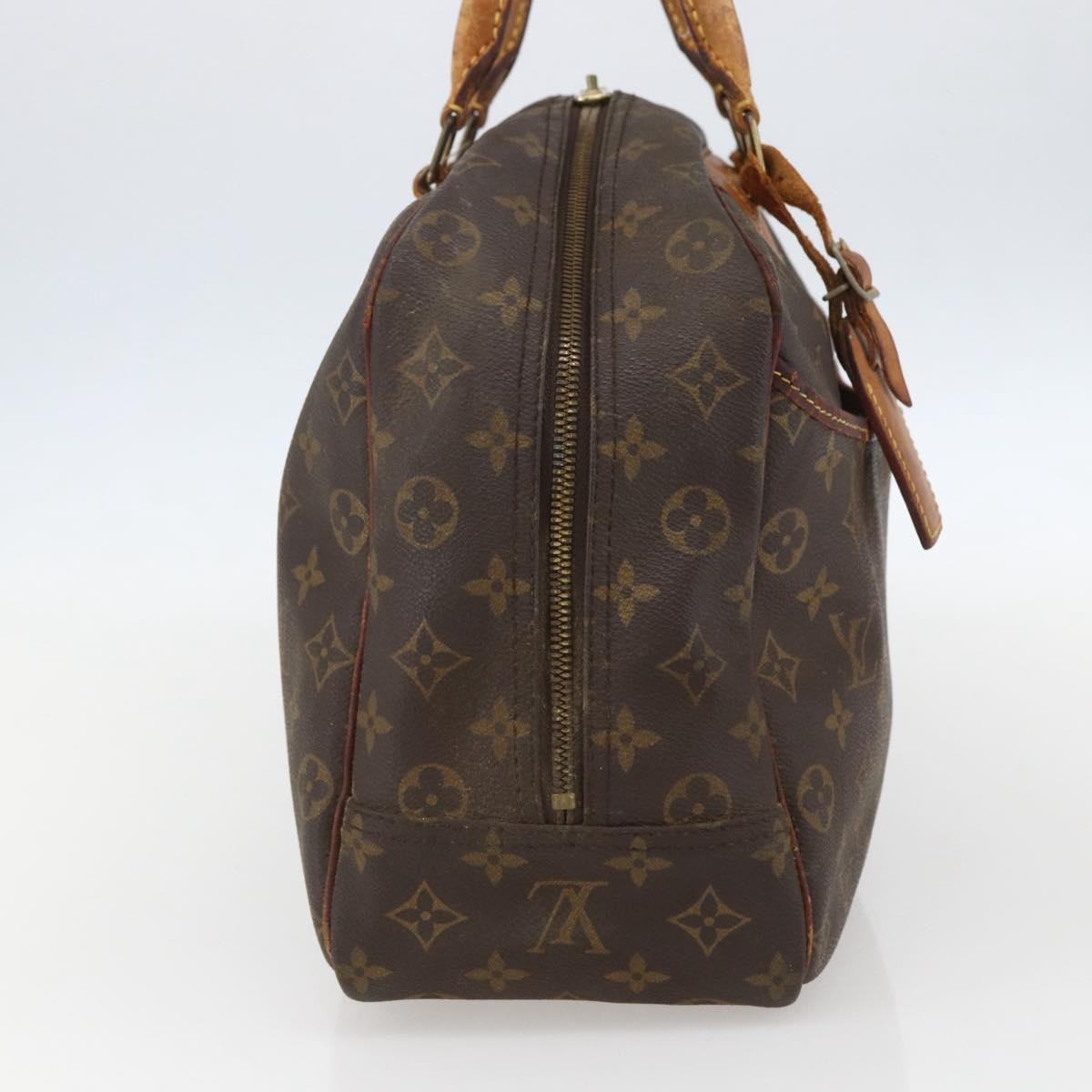 Louis Vuitton LOUIS VUITTON Monogram Deauville Hand Bag M47270 LV Authentic 158279