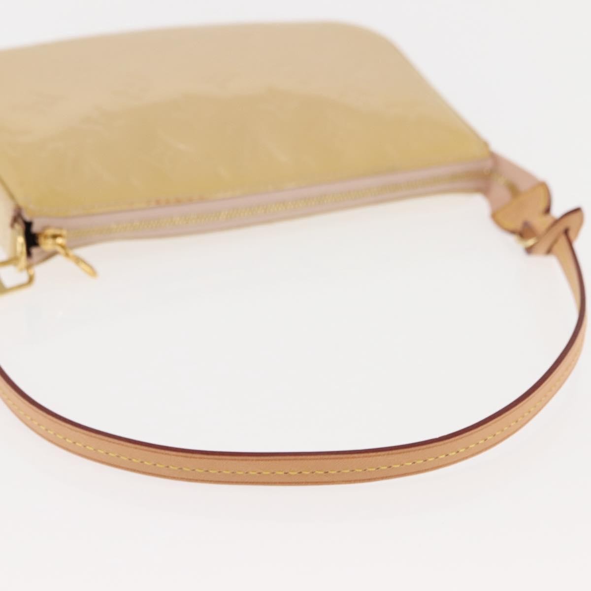 Louis Vuitton LOUIS VUITTON Vernis Pochette Accessoires Rose Angelique M90072 LV Authentic ep11176 Bag
