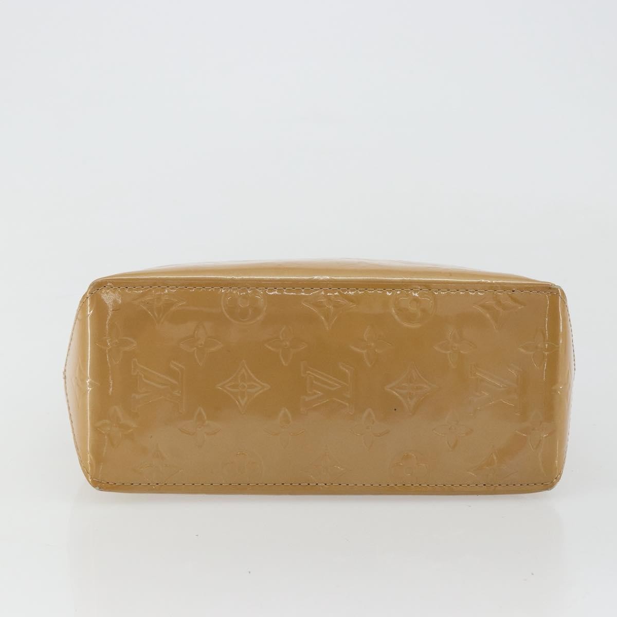 Louis Vuitton LOUIS VUITTON Monogram Vernis Reade PM Hand Bag Noisette M91334 LV Authentic BA12809