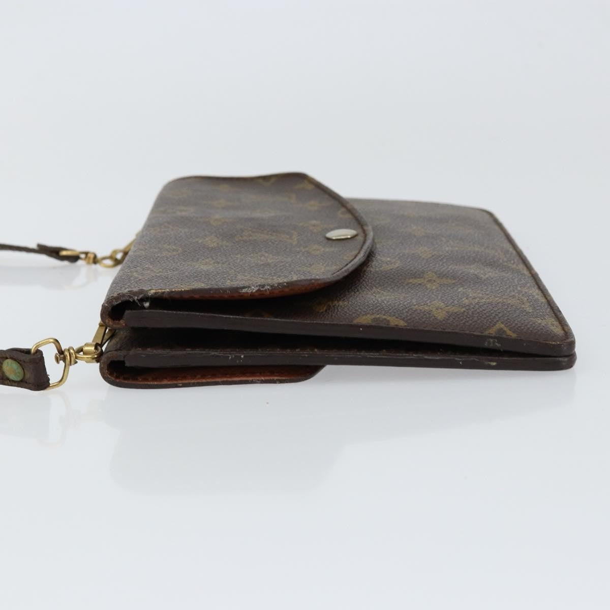 Louis Vuitton LOUIS VUITTON Monogram Double Rabat Shoulder Bag M51815 LV Authentic yk19818