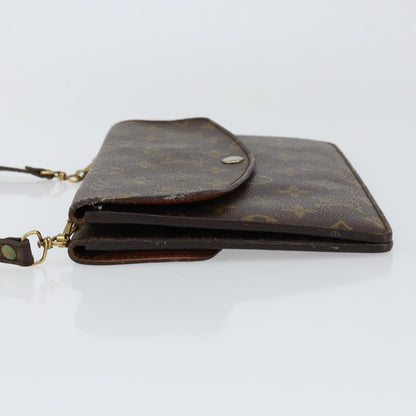Louis Vuitton LOUIS VUITTON Monogram Double Rabat Shoulder Bag M51815 LV Authentic yk19818