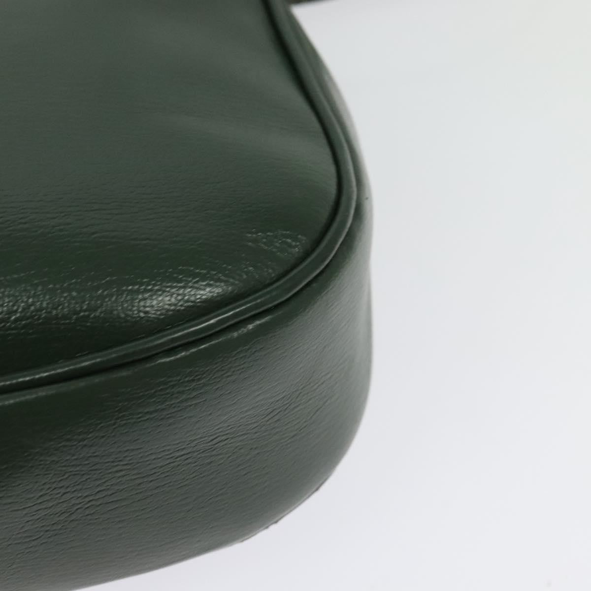 Loewe LOEWE Velazquez Hand Bag Leather 2way Green Gold Authentic ep10716