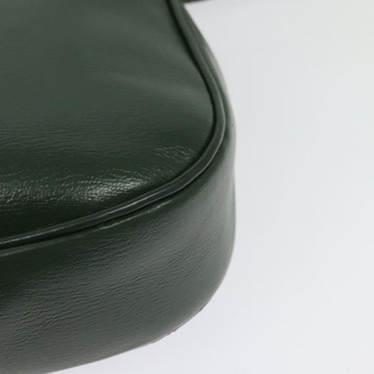 Loewe LOEWE Velazquez Hand Bag Leather 2way Green Gold Authentic ep10716