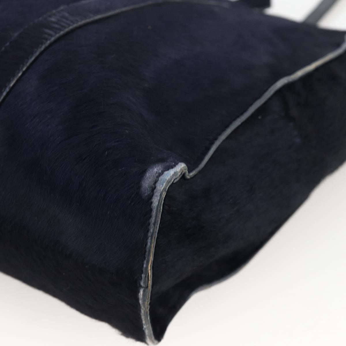 Prada PRADA Tote Bag Harako leather Navy Authentic 167194