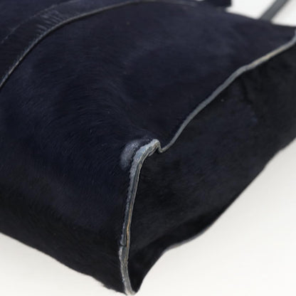 Prada PRADA Tote Bag Harako leather Navy Authentic 167194