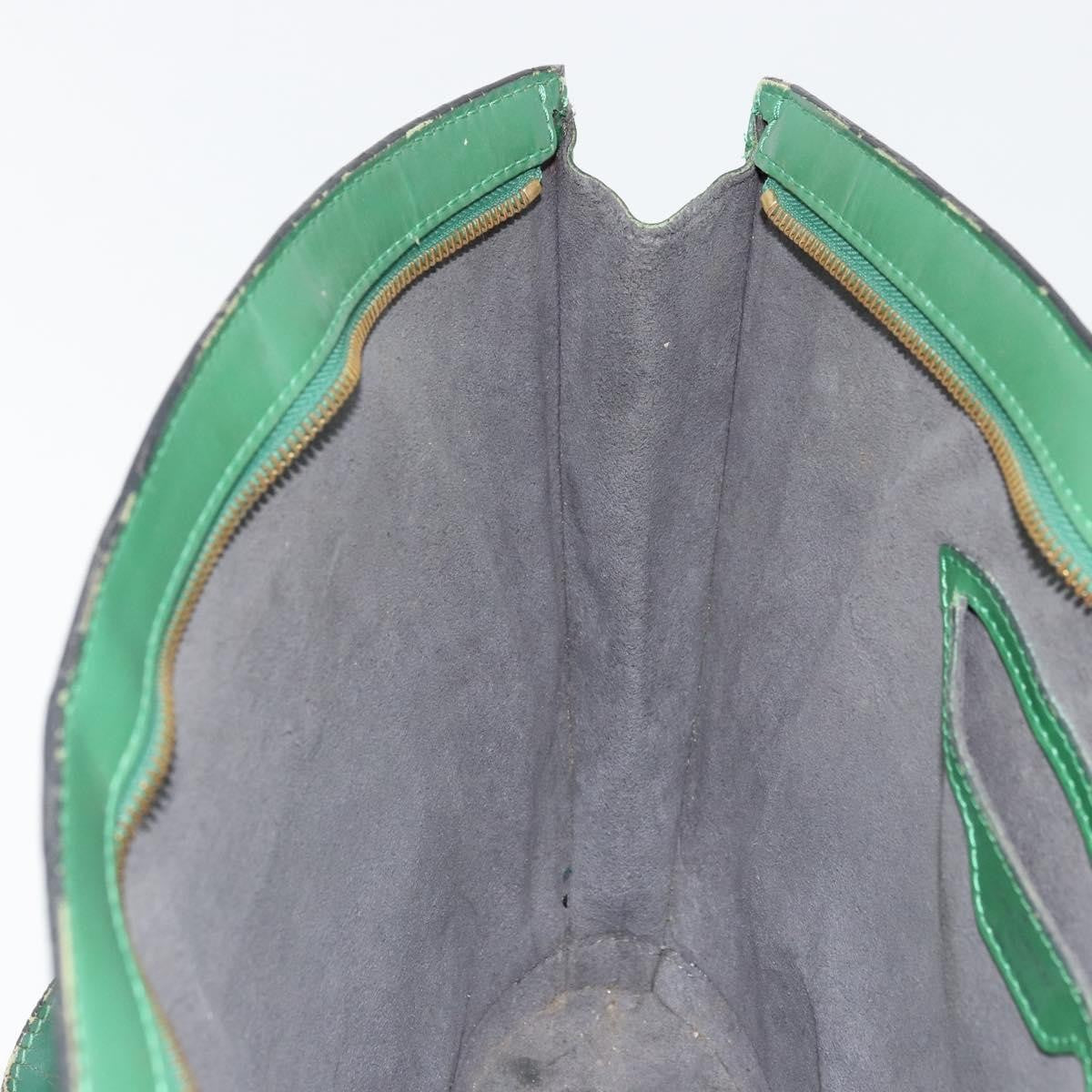 Louis Vuitton LOUIS VUITTON Epi Saint Jacques Hand Bag Green M52274 LV Authentic 168866