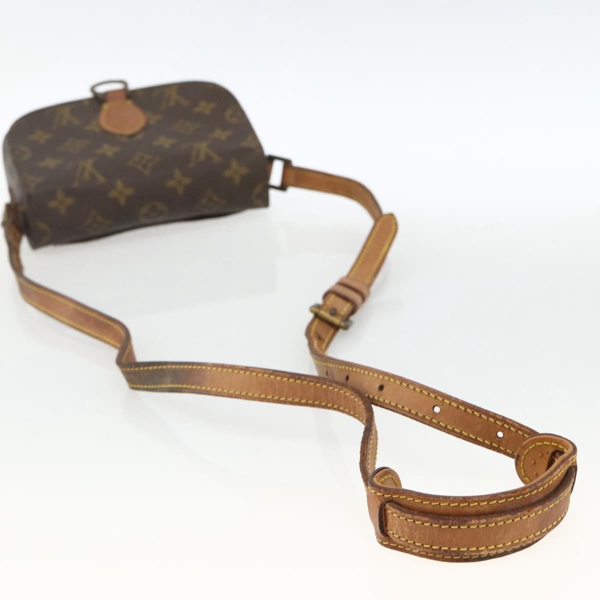 Louis Vuitton LOUIS VUITTON Monogram Saint Cloud PM Shoulder Bag M51244 LV Authentic LNZ568
