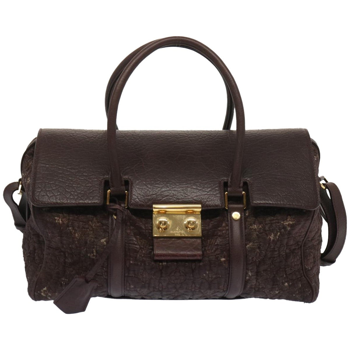 Louis Vuitton LOUIS VUITTON Monogram Volupte Psyche Hand Bag 2way Bordeaux M93475 Authentic bs12168