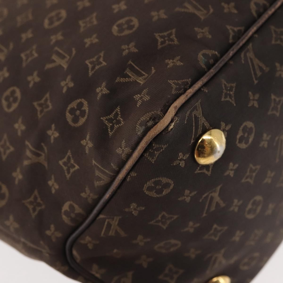 Louis Vuitton LOUIS VUITTON Monogram Idylle Ballad PM Tote Bag Dark Brown M40573 Authentic 144172