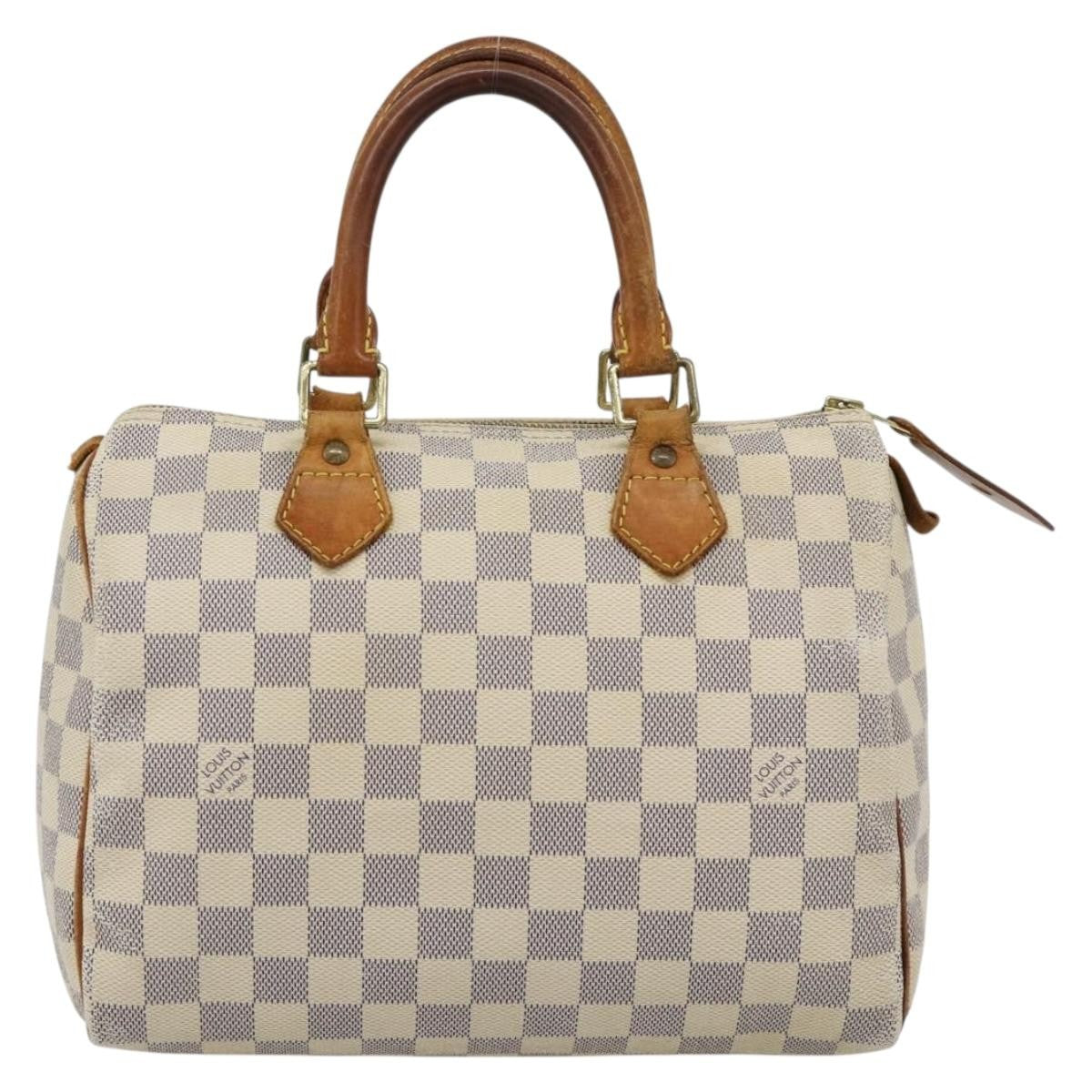 Louis Vuitton LOUIS VUITTON Damier Azur Speedy 25 Hand Bag N41534 LV Authentic BA13132