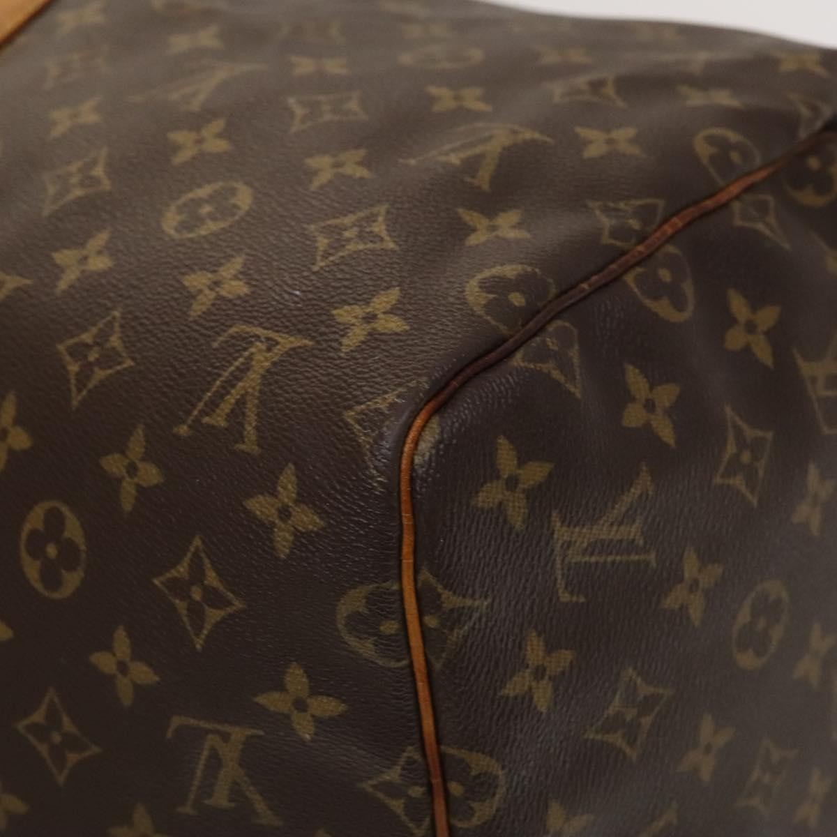 Louis Vuitton LOUIS VUITTON Monogram Keepall 55 Boston Bag M41424 LV Authentic 131773