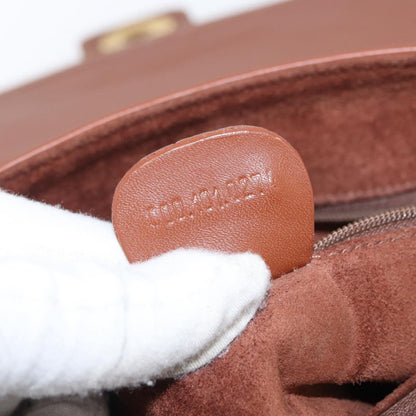 Gucci GUCCI Hand Bag Leather 2way Brown Gold 000 101 0274 Authentic ep13069