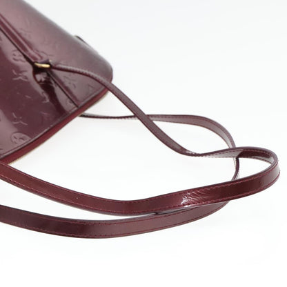 Louis Vuitton LOUIS VUITTON Monogram Vernis Avalon zip Hand Bag Amarante M91594 LV Authentic mr482
