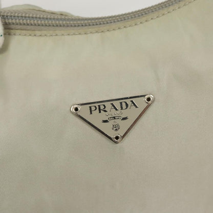 Prada PRADA Shoulder Bag Nylon Silver Gray Authentic 123869