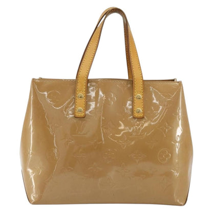 Louis Vuitton LOUIS VUITTON Monogram Vernis Reade PM Hand Bag Noisette M91334 LV Authentic BA12809