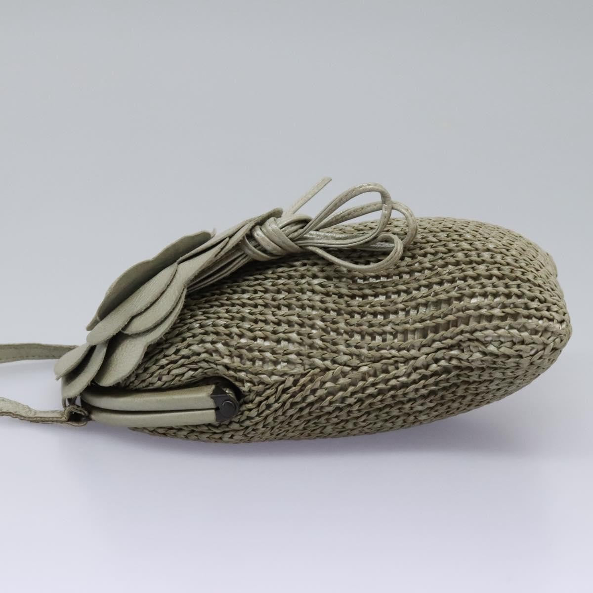 BOTTEGAVENETA BOTTEGAVENETA BOTTEGA VENETA Shoulder Bag Leather Beige Authentic mr1037