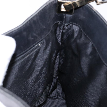 Gucci GUCCI GG Canvas Shoulder Bag Black Gold 33900 Authentic 139189A