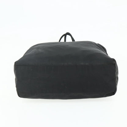 Prada PRADA Tote Bag Nylon Black Silver Authentic bs34741