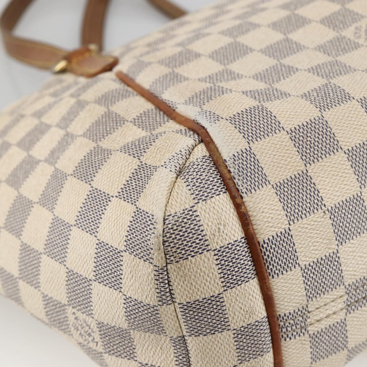 Louis Vuitton LOUIS VUITTON Damier Azur Totally PM Tote Bag N41280 LV Authentic BA11922