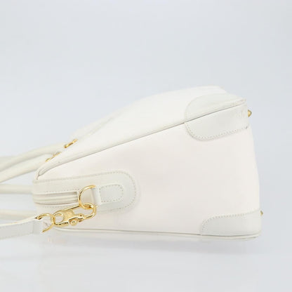 Gucci GUCCI Micro GG Supreme Boston Bag PVC 2way White Gold 002 123 0167 Authentic BA6571