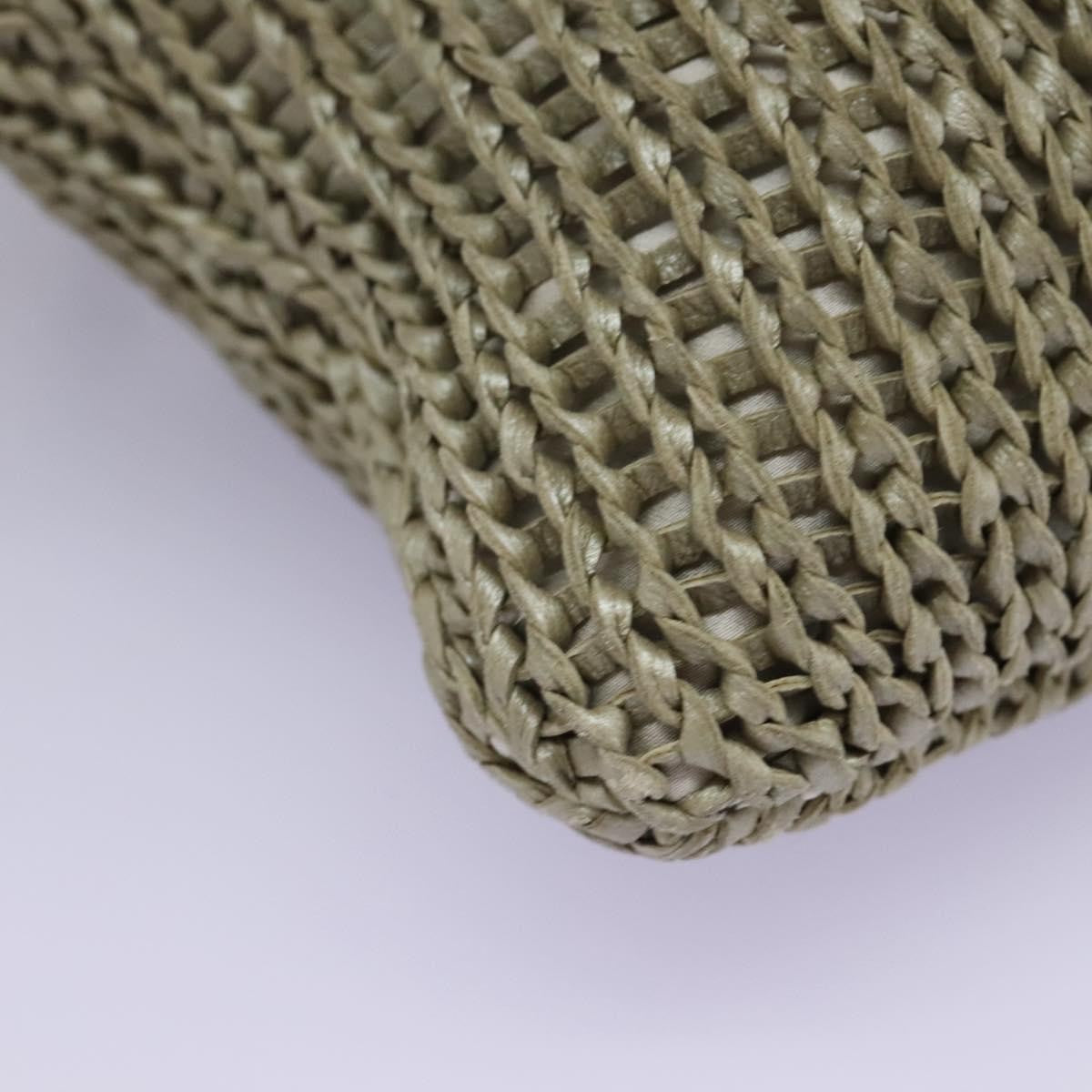 BOTTEGAVENETA BOTTEGAVENETA BOTTEGA VENETA Shoulder Bag Leather Beige Authentic mr1037