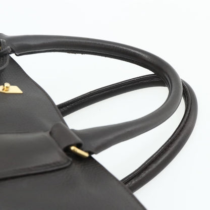 Celine CELINE New Boogie Bag Hand Bag Leather Brown Gold Authentic 179282A