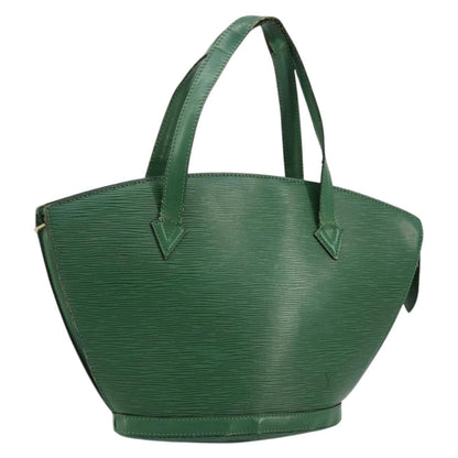 Louis Vuitton LOUIS VUITTON Epi Saint Jacques Hand Bag Green M52274 LV Authentic 168866