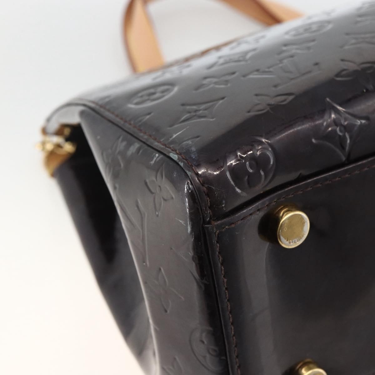 Louis Vuitton LOUIS VUITTON Monogram Vernis Blair GM Bag 2way Amarante M91616 LV Authentic BSZ597