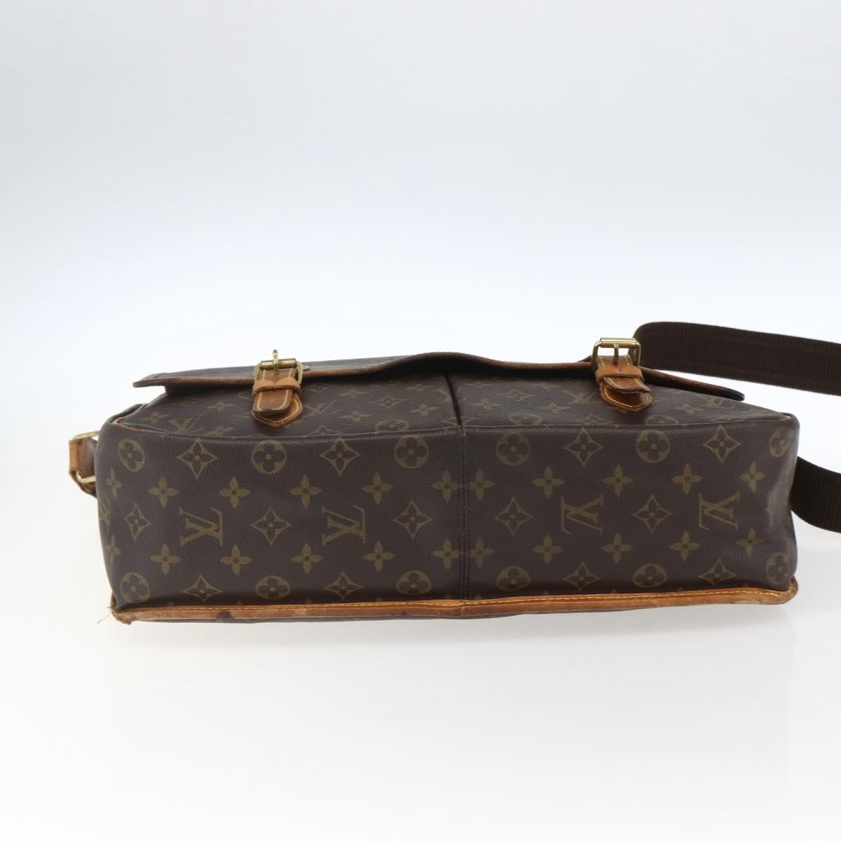 Louis Vuitton LOUIS VUITTON Monogram Gibeciere GM Shoulder Bag M42246 LV Authentic ka2622
