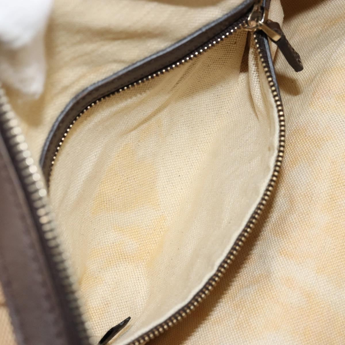 Gucci GUCCI GG Canvas Mini Boston Bag Beige Gold 269876 Authentic 175892