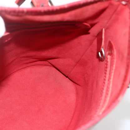 Louis Vuitton LOUIS VUITTON Epi Bucket PM Shoulder Bag Red M5899E LV Authentic bs34346