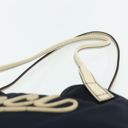 Gucci GUCCI Tote Bag Canvas Gold Navy 169949 Authentic bs34912