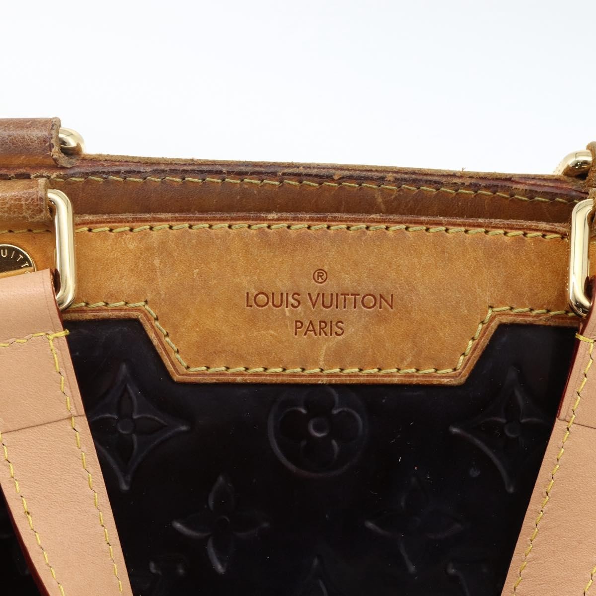 Louis Vuitton LOUIS VUITTON Monogram Vernis Blair GM Bag 2way Amarante M91616 LV Authentic BSZ597