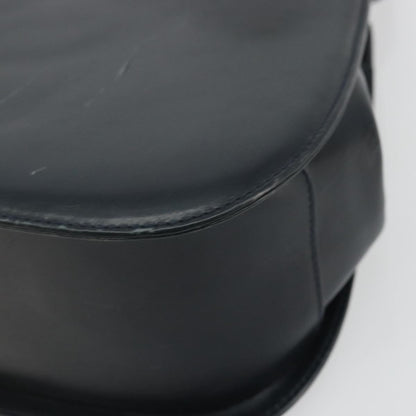 Salvatore Ferragamo Salvatore Ferragamo Gancini Hand Bag Leather 2way Navy Gold Authentic ARZ896