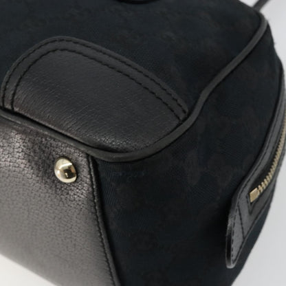 Gucci GUCCI GG Canvas Princi Hand Bag Black Gold 161720 Authentic 176928