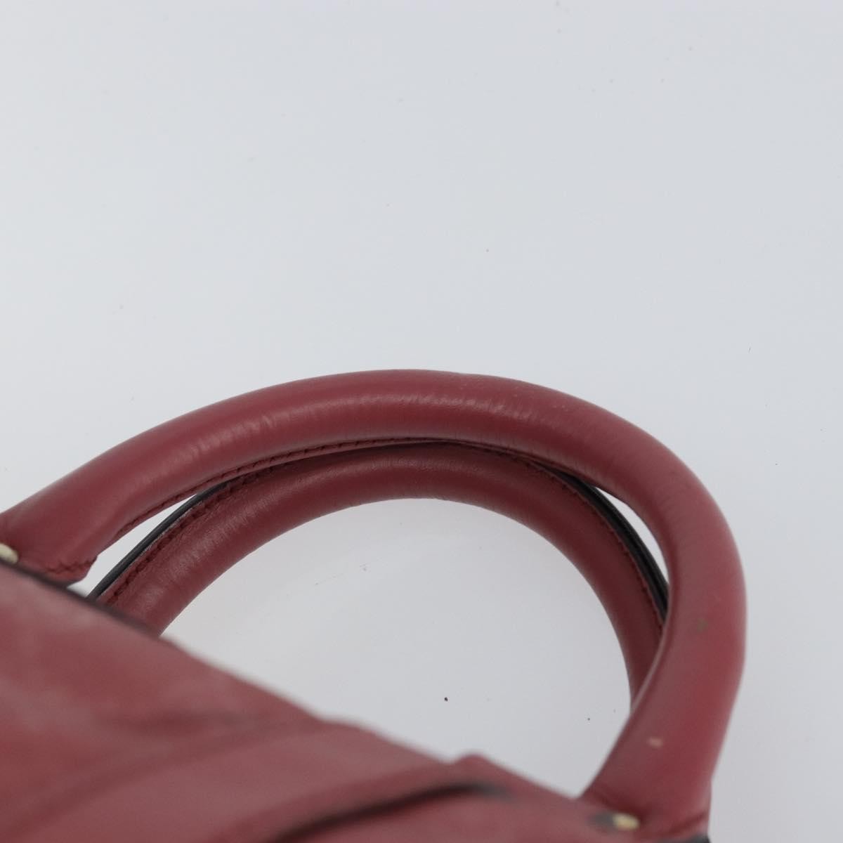 Gucci GUCCI GG Implementation Boston Bag PVC Gold Pink 193603 Authentic 166330
