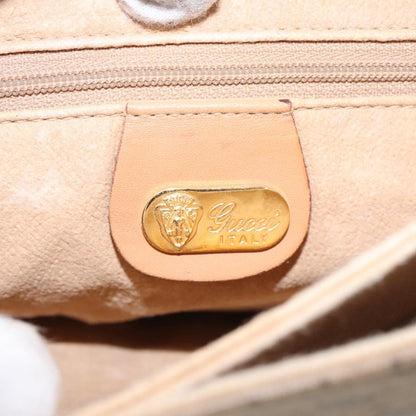 Gucci GUCCI Micro GG Supreme Shoulder Bag PVC Beige Gold 49 007 5548 Authentic th5401