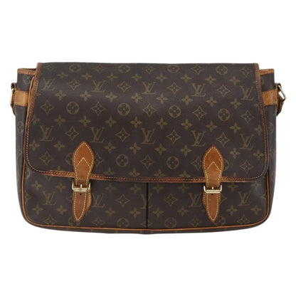 Louis Vuitton LOUIS VUITTON Monogram Gibeciere GM Shoulder Bag M42246 LV Authentic ka2622